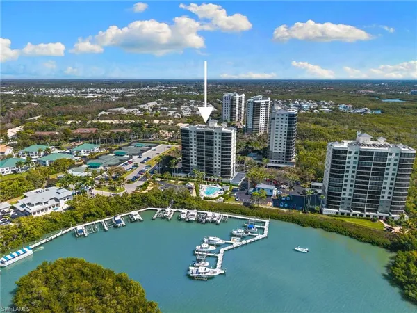 a view of a city with an ocean