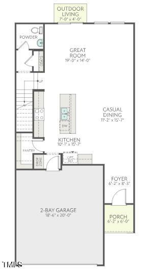 7905 Sofiana Avenue Raleigh, NC 27617 - Photo 3 of 3 First Floor