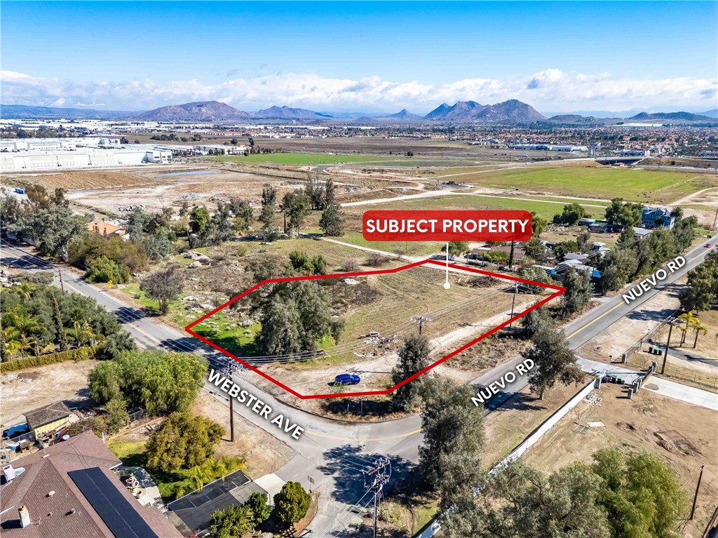 24001 Nuevo Road Perris, CA 92570 - Photo 2 of 7 1.45 acres vacant land with Mixed-Use Zoning in Riverside County
