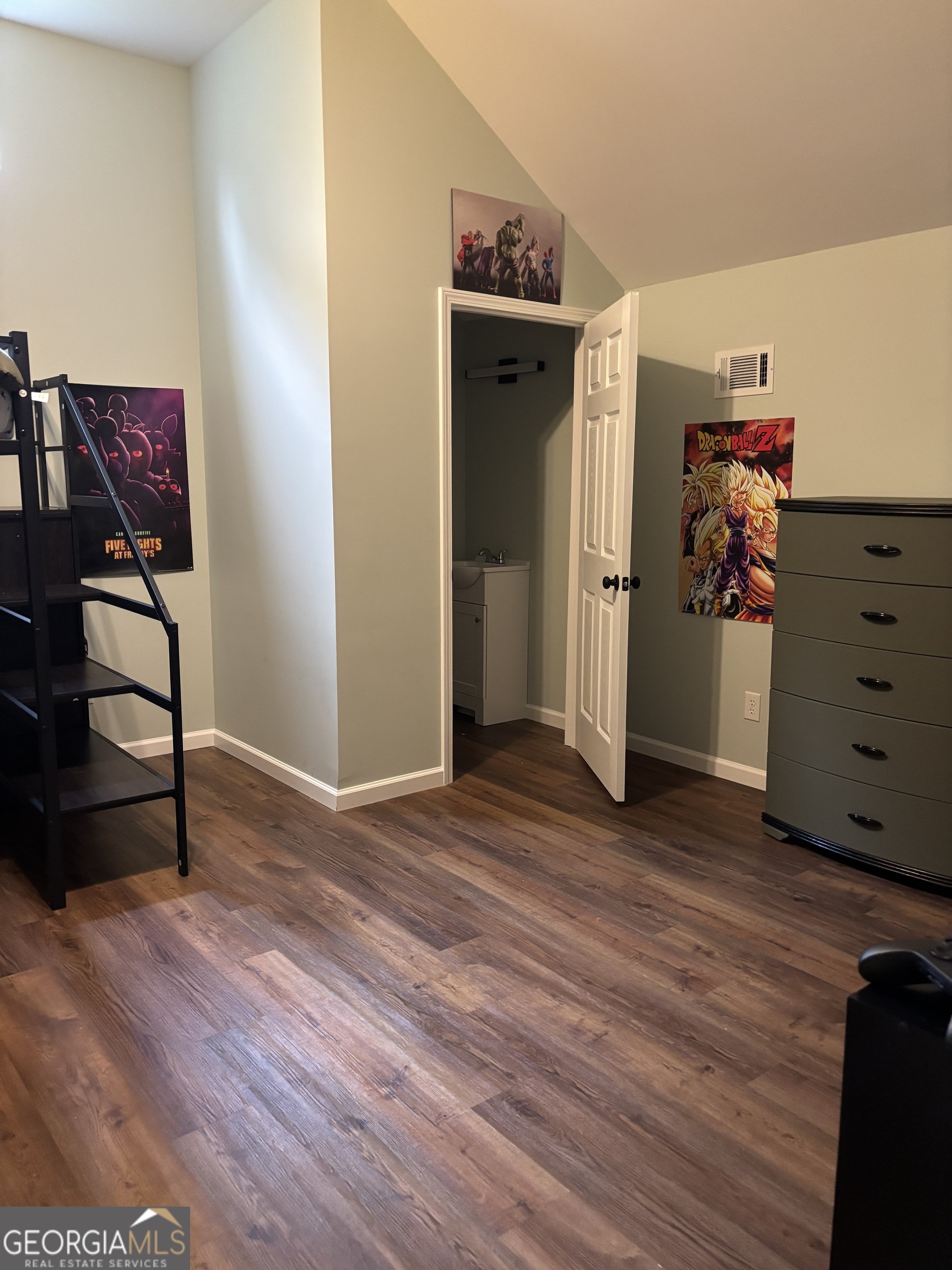 204 6th Avenue Menlo, GA 30731 - Photo 21 of 24 a view of a storage & utility room with closet wooden floor and closet