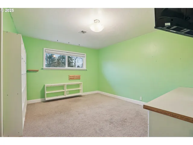 a view of room with window