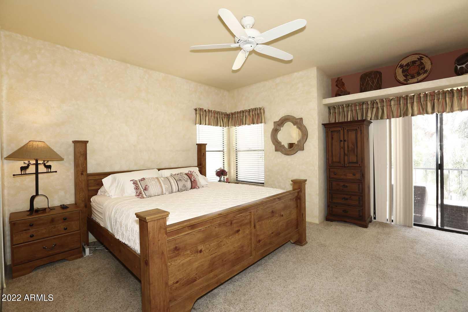 9705 East Mountain View Road, Unit 1032 Scottsdale, AZ 85258 - Photo 23 of 51 Master Bedroom