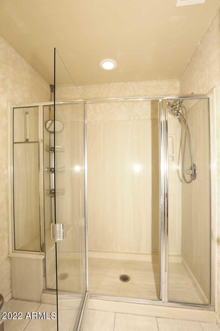 9705 East Mountain View Road, Unit 1032 Scottsdale, AZ 85258 - Photo 27 of 51 Master Bath-Shower