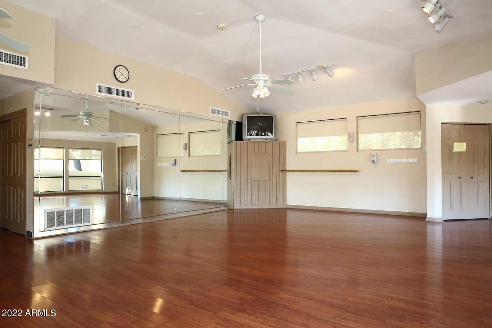 9705 East Mountain View Road, Unit 1032 Scottsdale, AZ 85258 - Photo 33 of 51 The Racquet Club-Aerobic Room