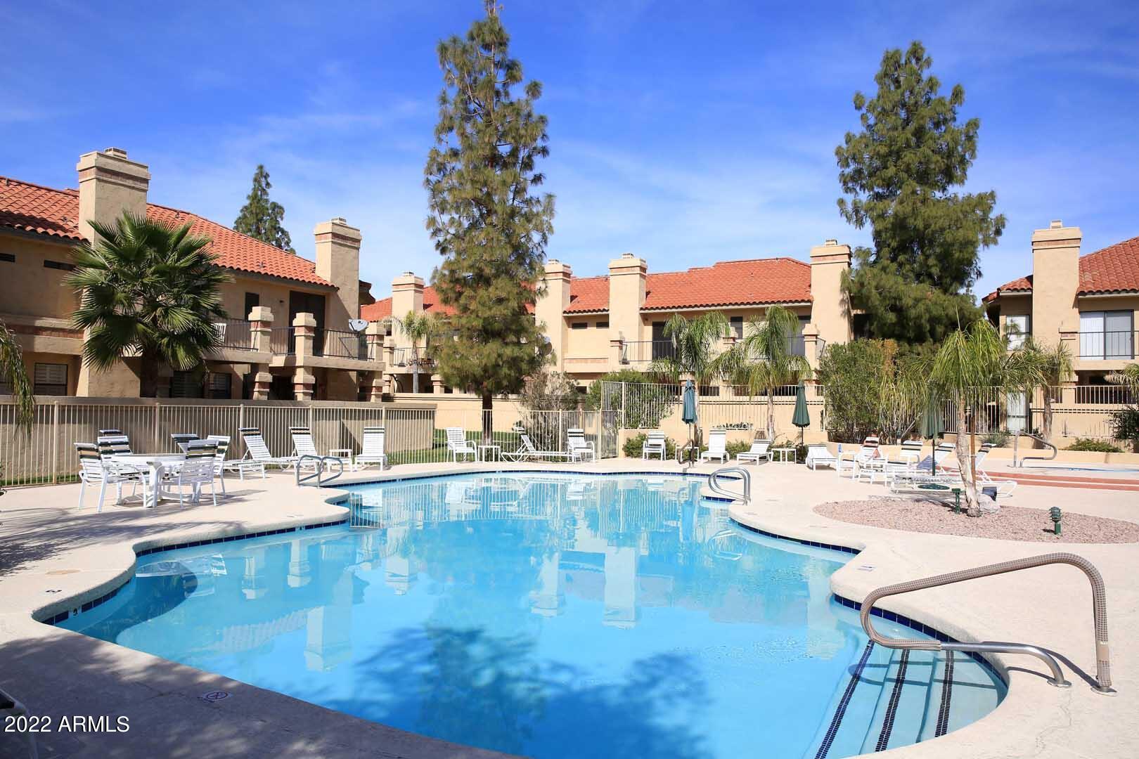 9705 East Mountain View Road, Unit 1032 Scottsdale, AZ 85258 - Photo 49 of 51 The Racquet Club-Town Home Pool