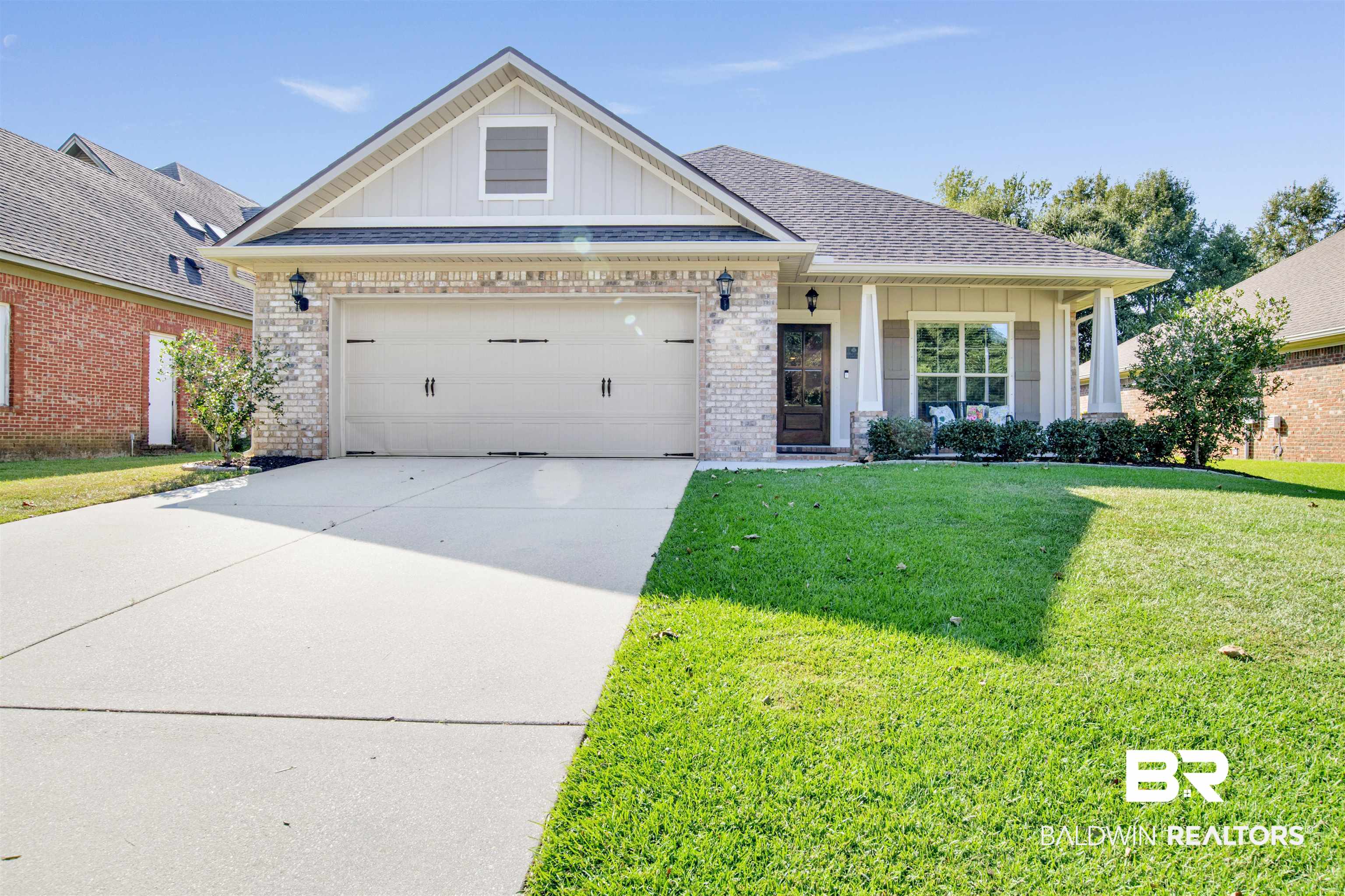 360 Scarlett Avenue Fairhope, AL 36532 - Photo 3 of 34 Craftsman inspired home with a garage and a front lawn