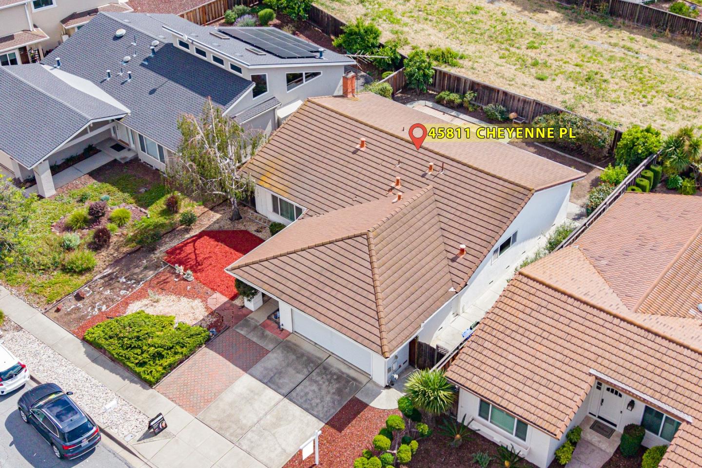 45811 Cheyenne Place Fremont, CA 94539 - Photo 2 of 44 an aerial view of a house
