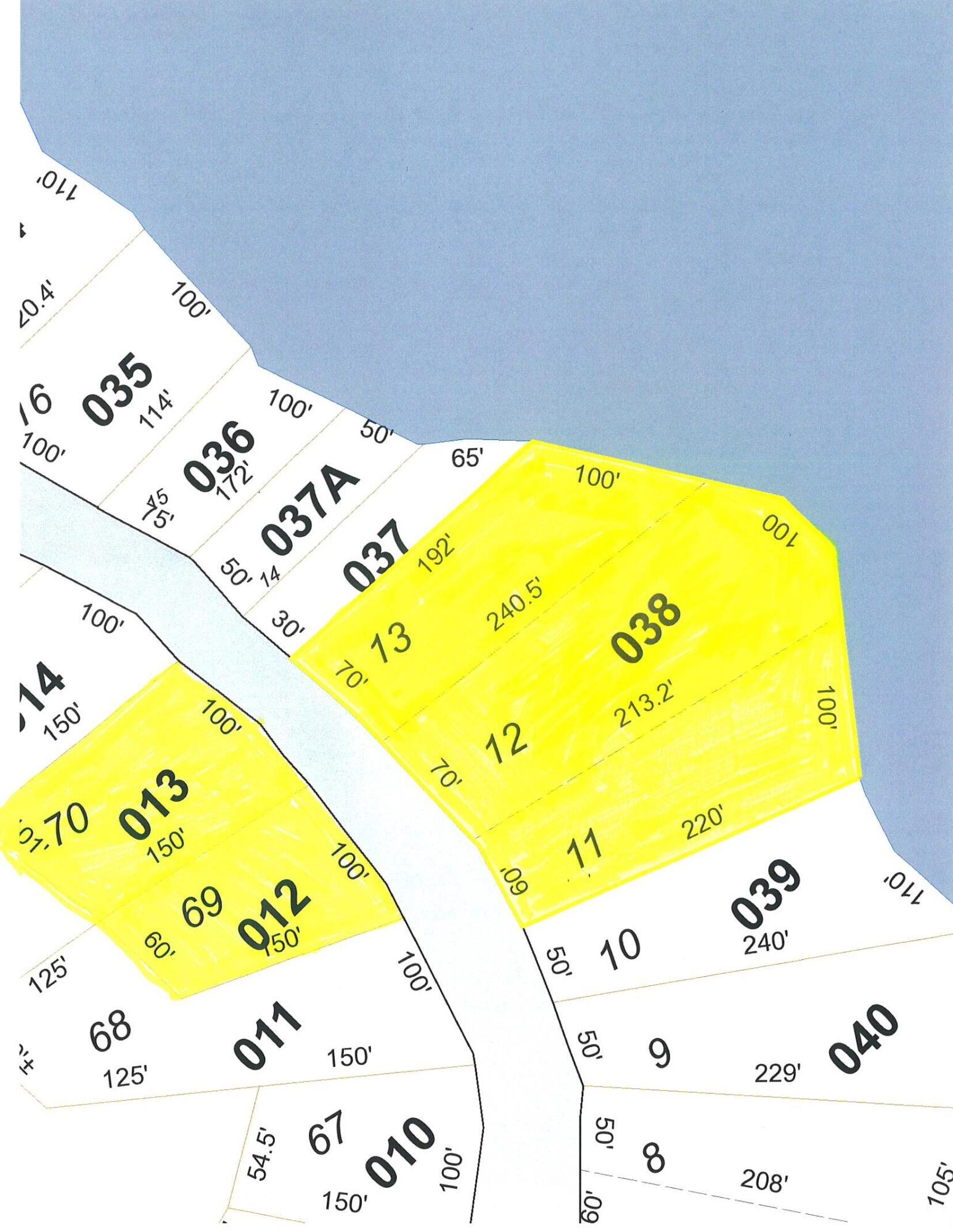 255 Shore Road Denmark, ME 04022 - Photo 39 of 39 Tax Map