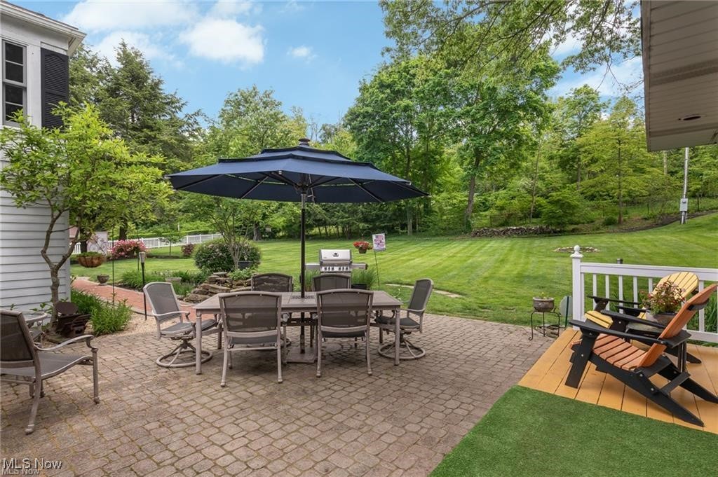 644 Riverside Drive Painesville, OH 44077 - Photo 34 of 48 View of patio with outdoor dining area