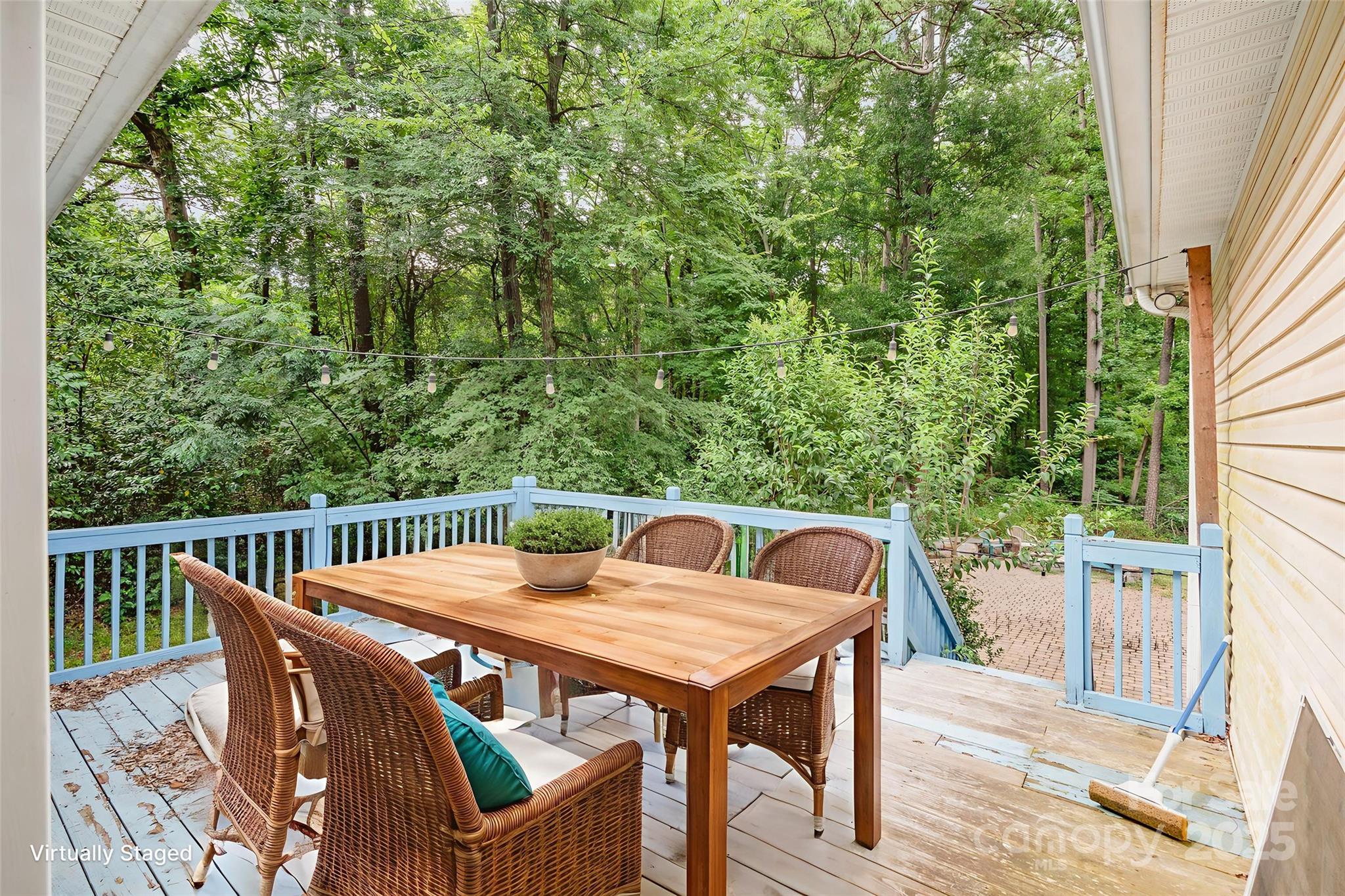306 Nance Road Charlotte, NC 28214 - Photo 33 of 40 a view of balcony with furniture and wooden deck