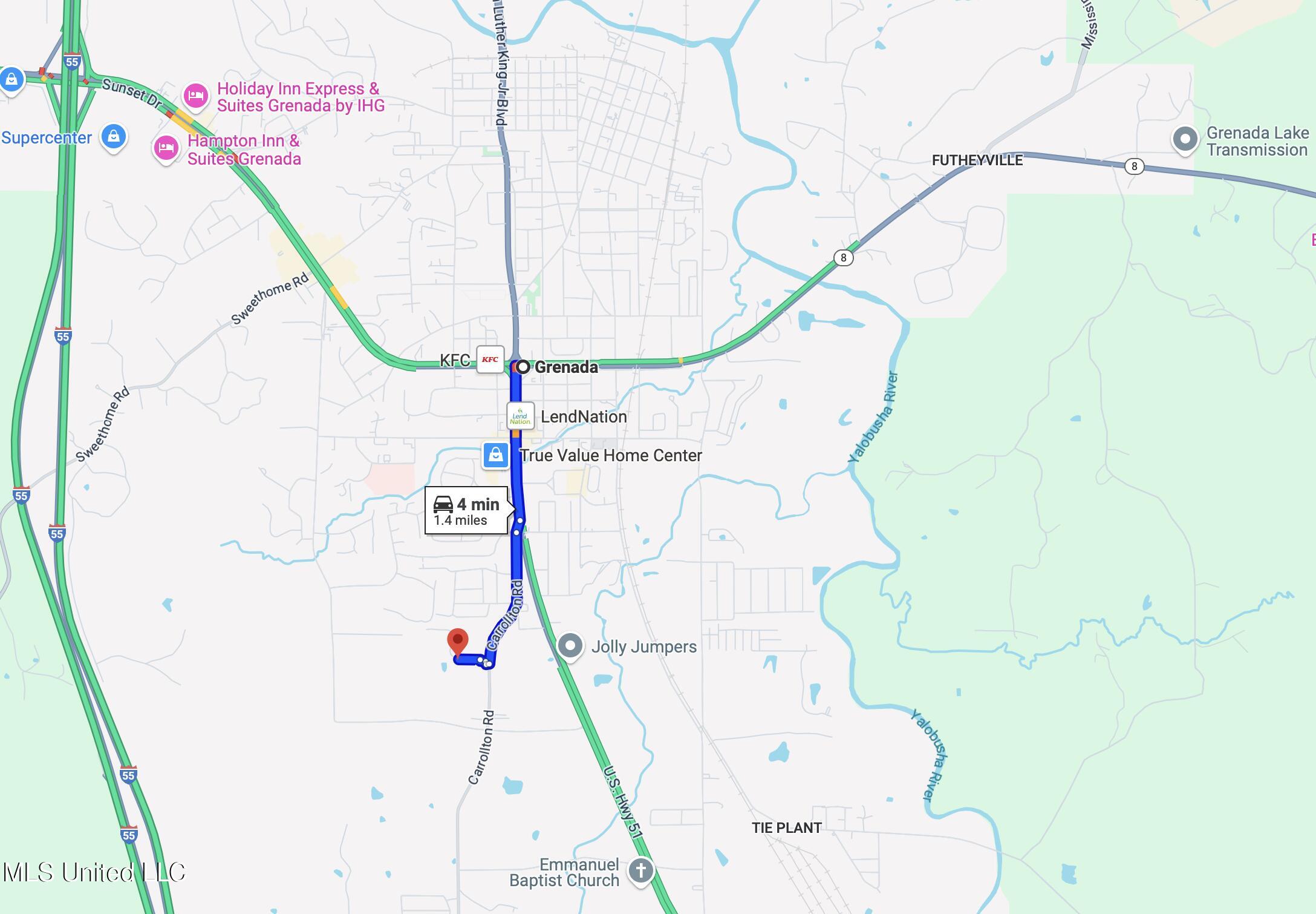 Dividing Ridge Road Gore Springs, MS 38929 - Photo 10 of 11 Screenshot 2025-06-17 at 10.34.54 AM