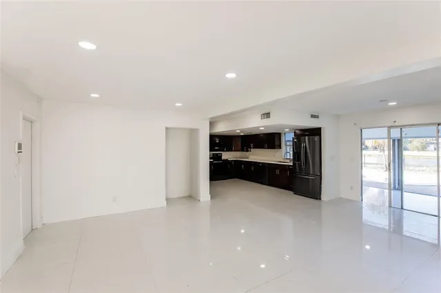 a view of empty room