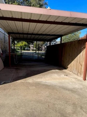 a view of a backyard of a house