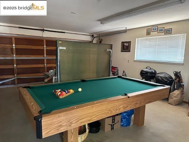 a room with chair and window