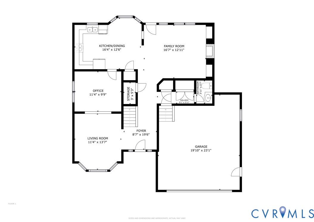 4501 Foxwood Road Chester, VA 23831 - Photo 42 of 42 Floor plan