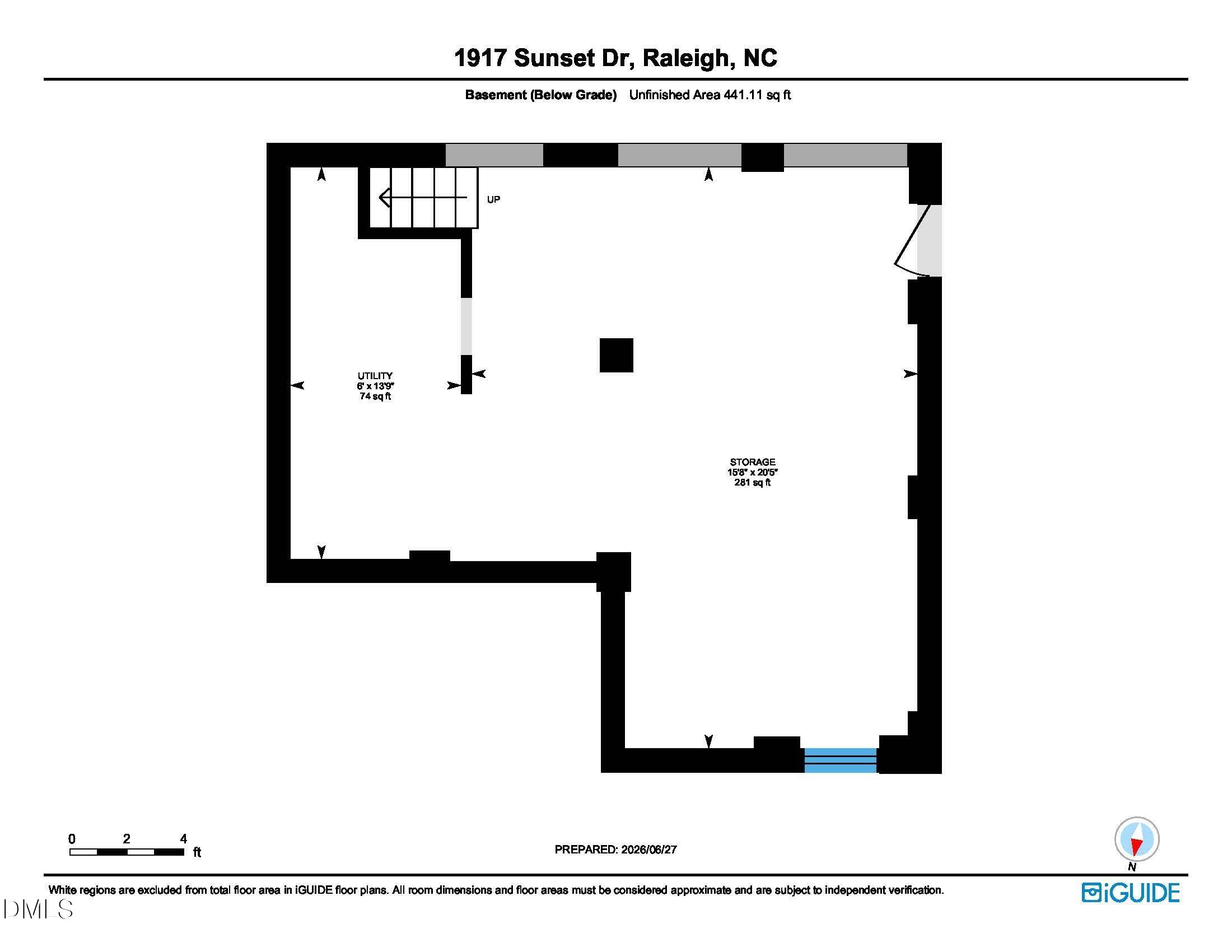 1917 Sunset Drive Raleigh, NC 27608 - Photo 11 of 21 Floor plan for 1917 Sunset_Page_06