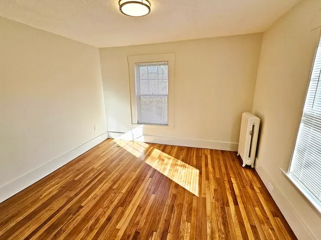 a view of wooden floor in a room