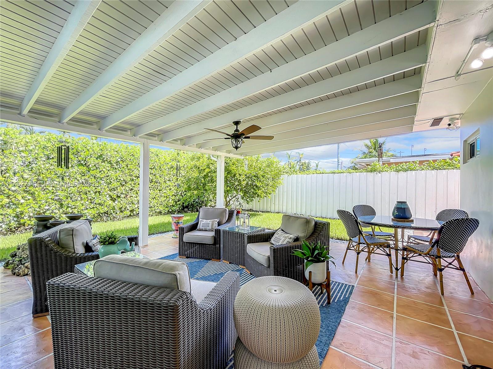 9035 Southwest 48th Terrace Miami, FL 33165 - Photo 31 of 37 a outdoor space with furniture