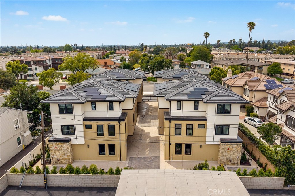 832 Sunset Boulevard, Unit B Arcadia, CA 91007 - Photo 43 of 47 an aerial view of a house with a yard