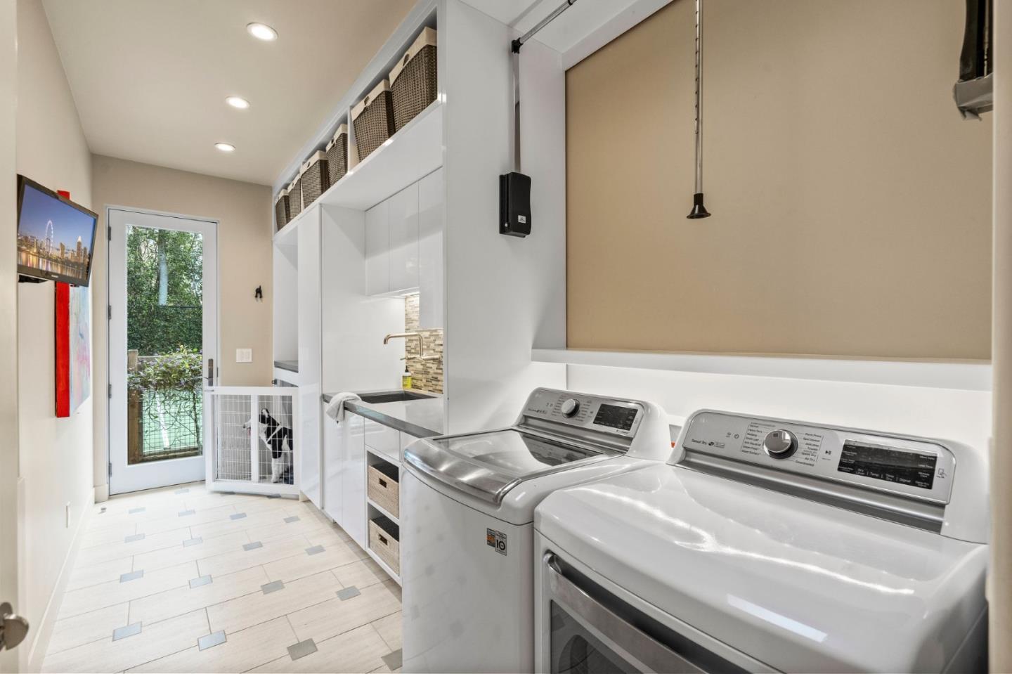 2 Lane Place Atherton, CA 94027 - Photo 23 of 35 a kitchen that has a stove and a sink