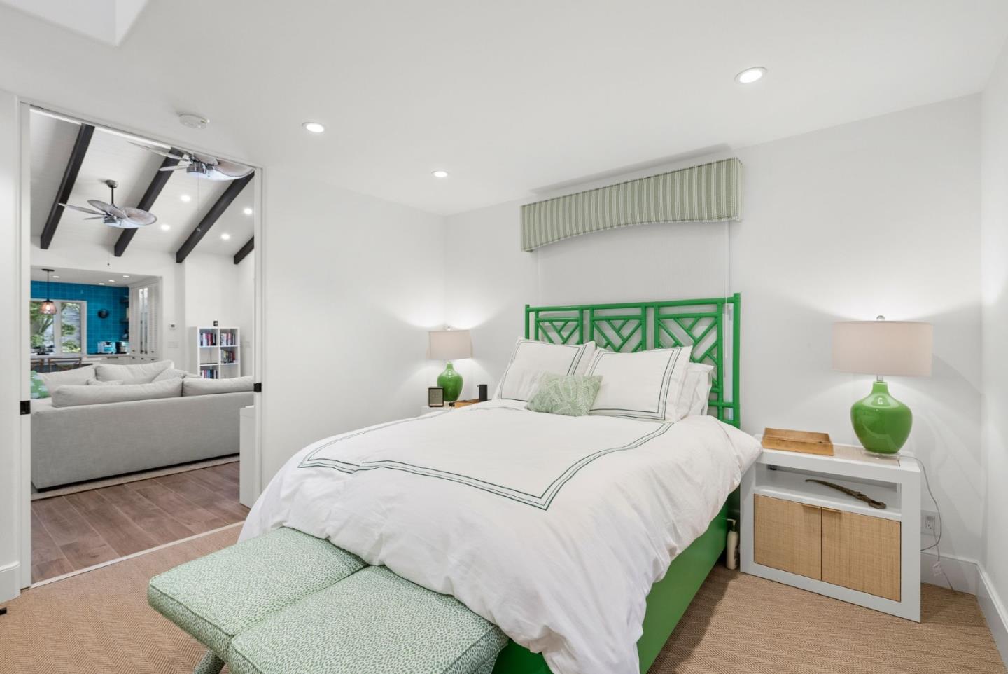 2 Lane Place Atherton, CA 94027 - Photo 28 of 35 a bedroom with a bed and window