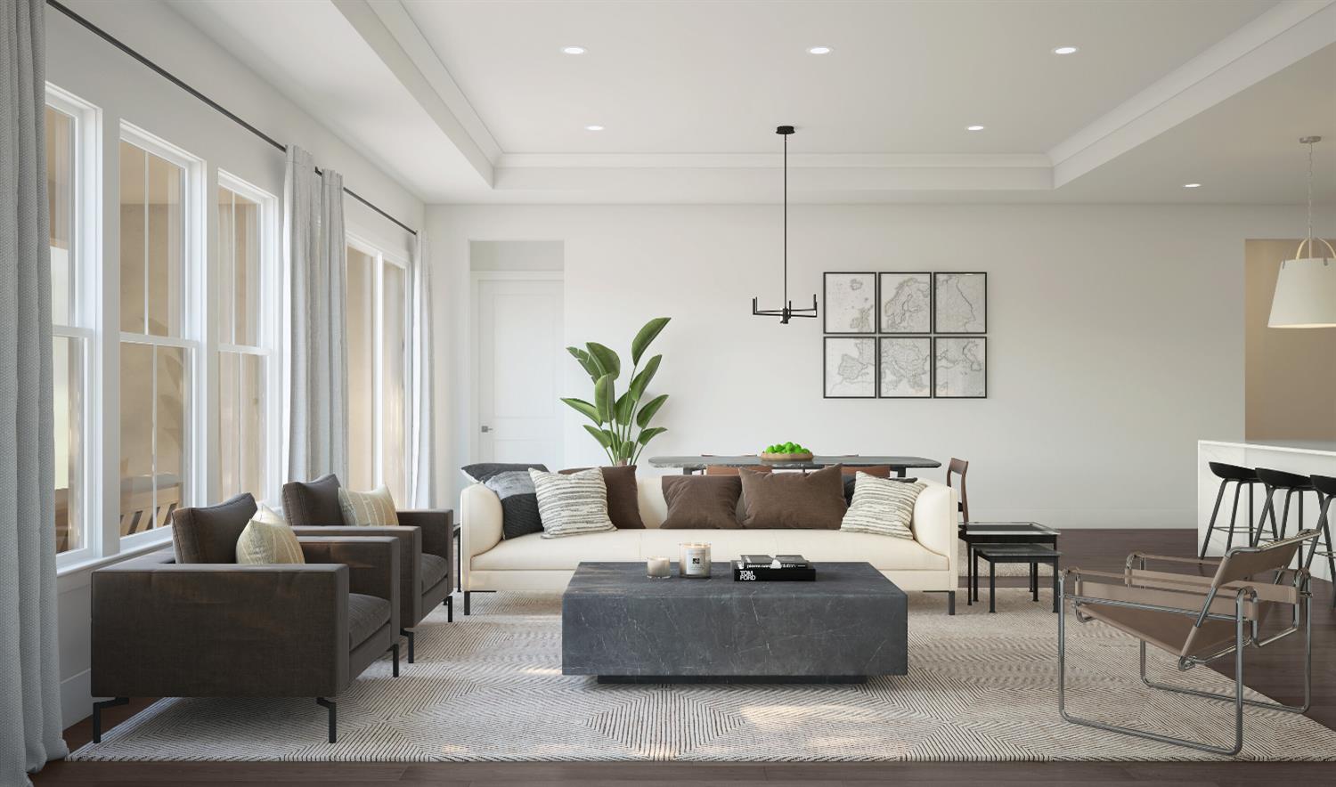 8134 Canyon Ridge Drive Friant, CA 93626 - Photo 10 of 18 a living room with furniture ceiling fan and a window