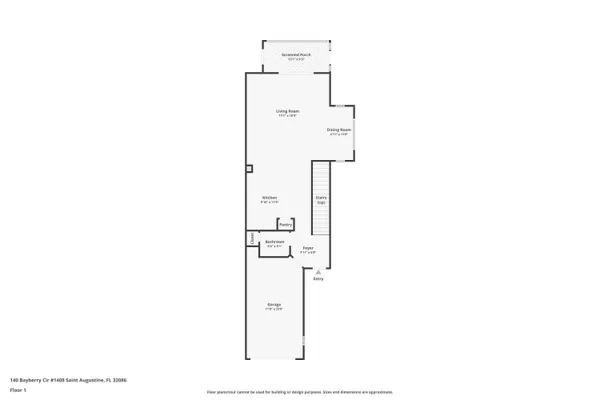 $2,000 | 140 Bayberry Circle, Unit 1408, St. Augustine, FL 32086