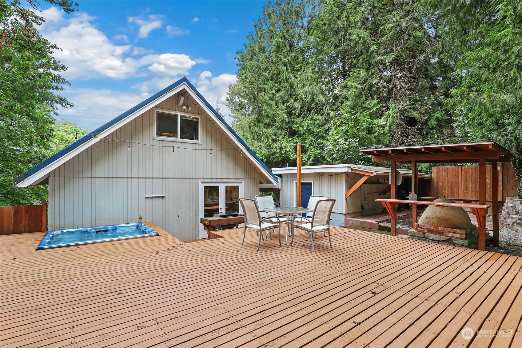 14630 200th Avenue Southeast Renton, WA 98059 - Photo 27 of 40 a view of backyard of house