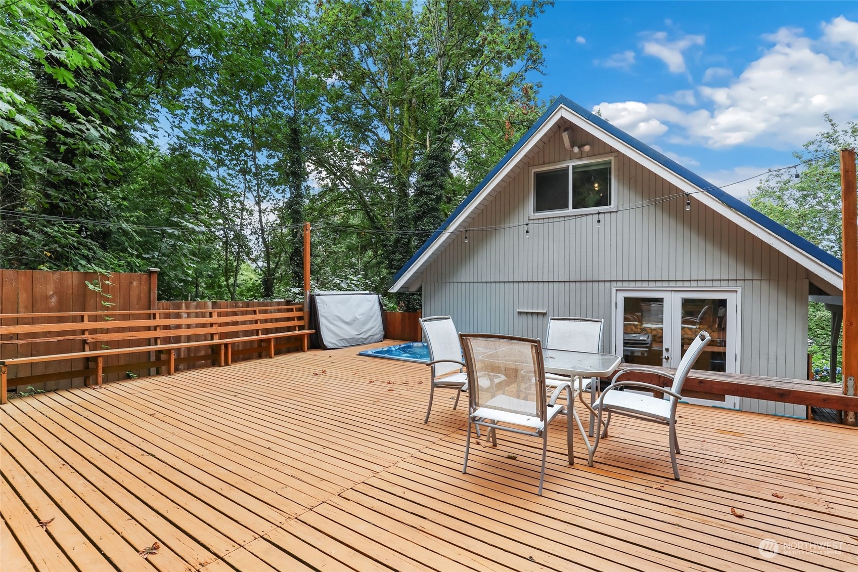 14630 200th Avenue Southeast Renton, WA 98059 - Photo 28 of 40 a balcony view with a seating space