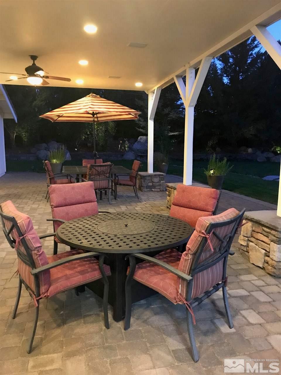1435 Celese Lane Reno, NV 89511 - Photo 36 of 40 a view of an outdoor sitting area with furniture