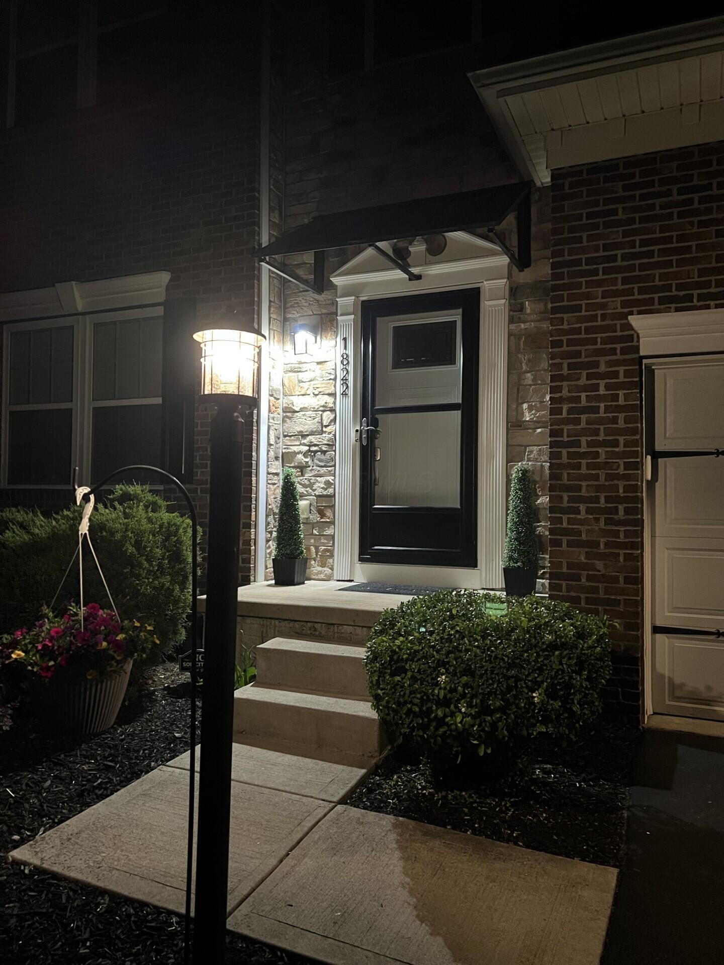 1822 Joe Walker Road Galena, OH 43021 - Photo 62 of 85 Front Entry Night