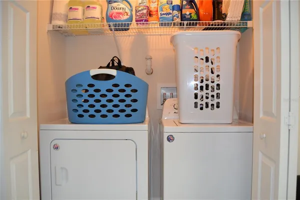 a living room with a large window