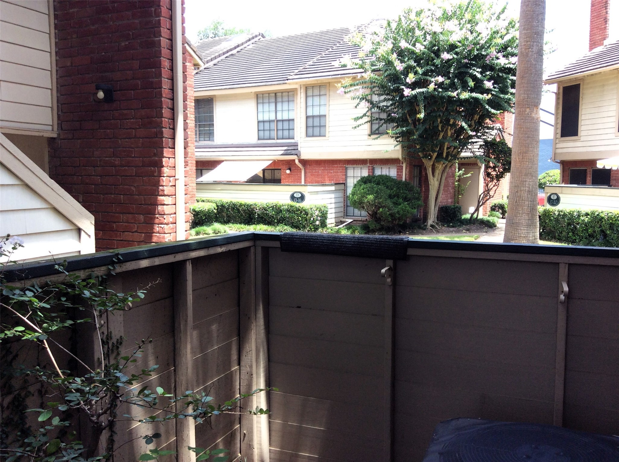 2211 South Kirkwood Road, Unit 22 Houston, TX 77077 - Photo 25 of 25 Patio View