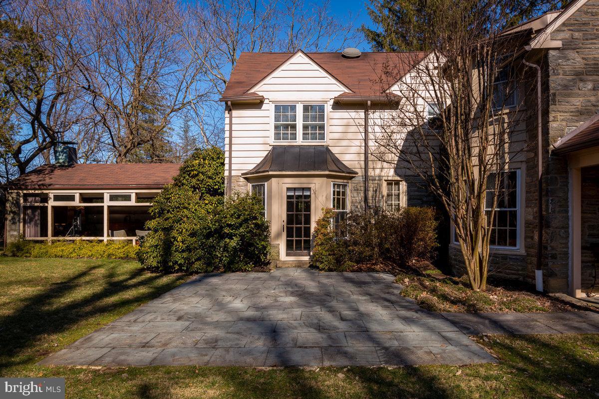 218 Fairview Road Narberth, PA 19072 - Photo 29 of 31 Exterior Side Patio