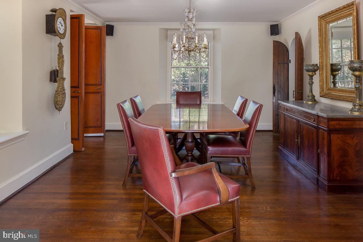 218 Fairview Road Narberth, PA 19072 - Photo 7 of 31 Dining Room with Entrance to Kitchen and FR