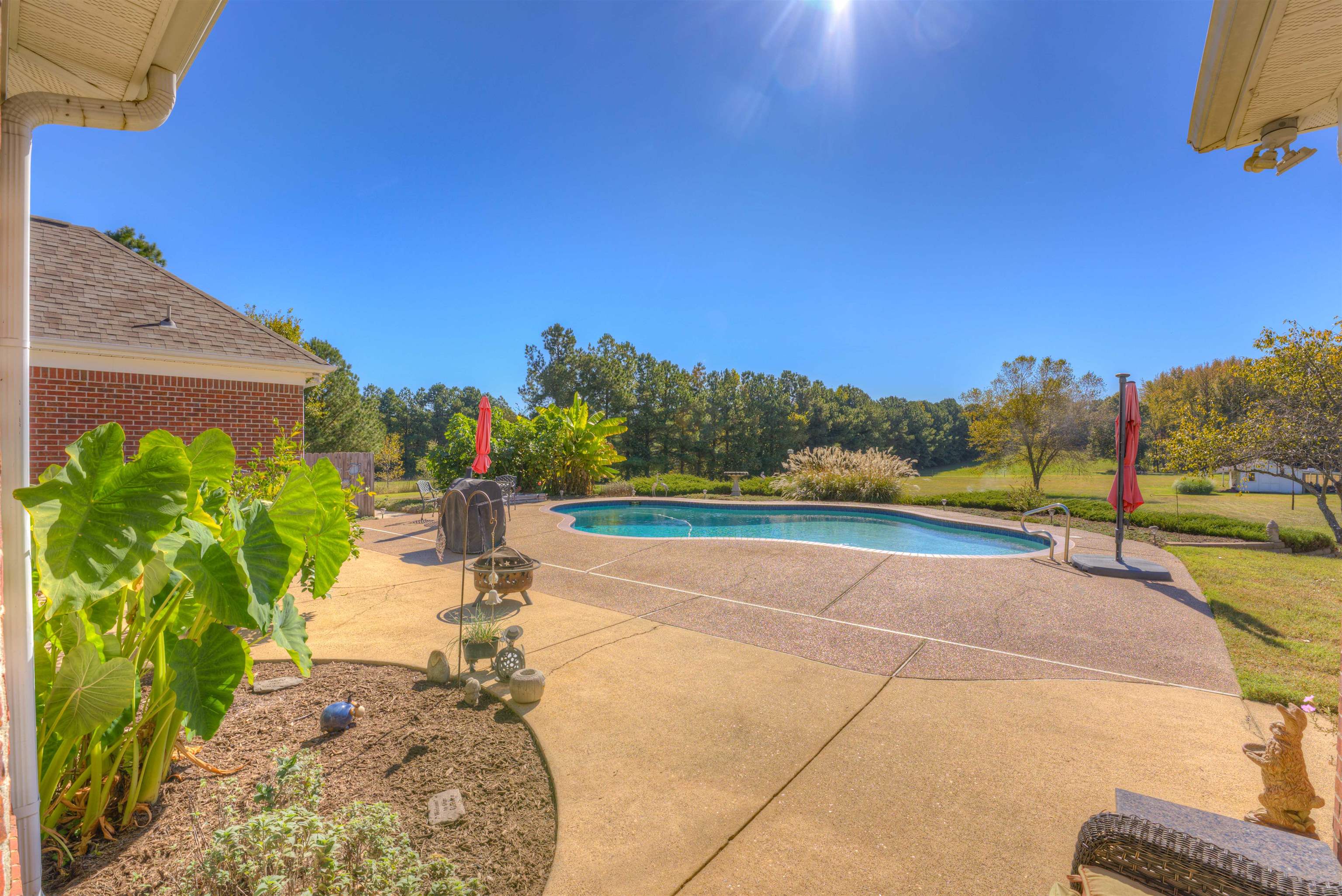 10529 Moose Road Millington, TN 38053 - Photo 12 of 40 a view of an outdoor space and tennis court