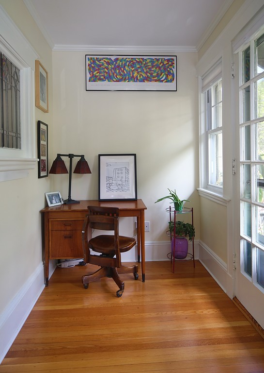 69 Winthrop Road, Unit 69 Brookline, MA 02445 - Photo 5 of 14 a view of a workspace with furniture and a window