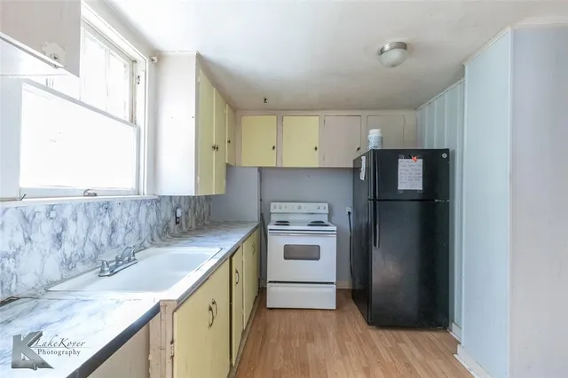 a view of a livingroom with a window