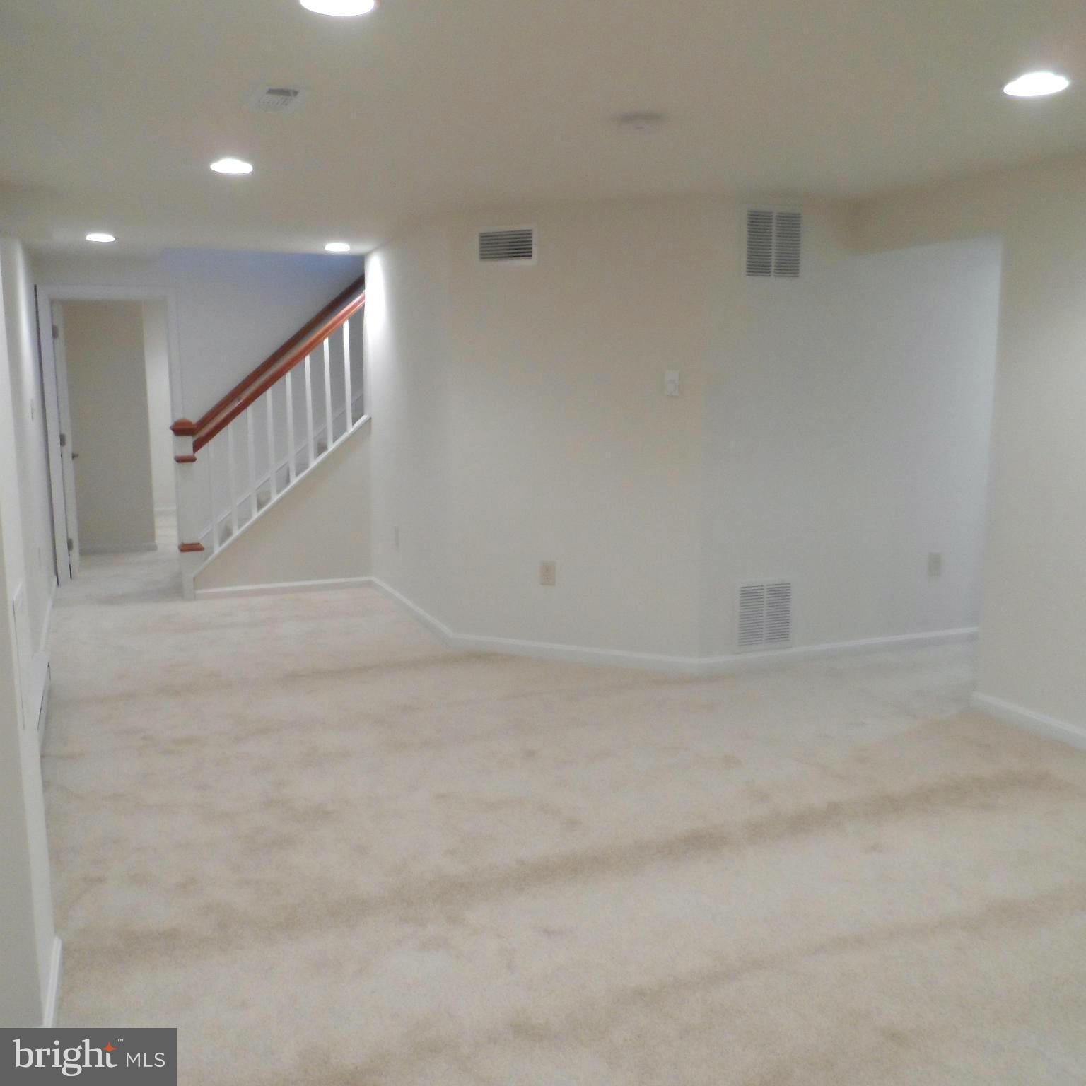 6607 Huntsman Boulevard Springfield, VA 22152 - Photo 29 of 30 Rec Rm with Recessed Lights, Carpet