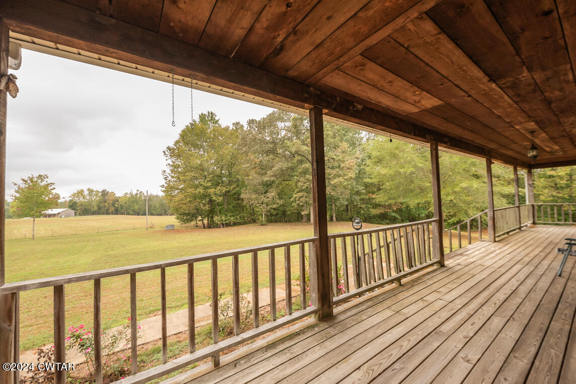 4392 Alberton Road Lexington, TN 38351 - Photo 14 of 75 a view of a balcony with wooden floor
