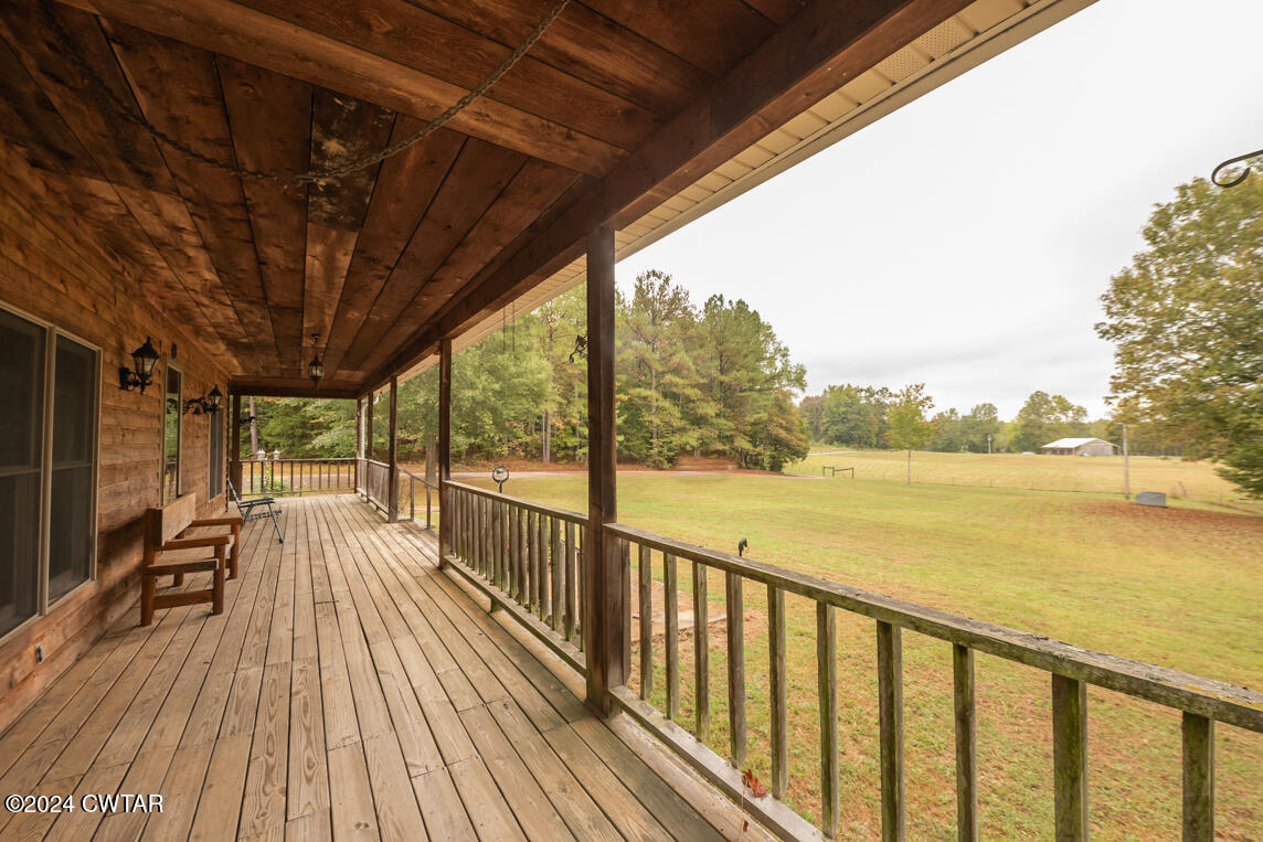 4392 Alberton Road Lexington, TN 38351 - Photo 15 of 75 a view of balcony with wooden floor