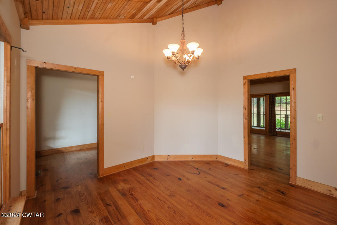 4392 Alberton Road Lexington, TN 38351 - Photo 49 of 75 a view of empty room with wooden floor and fan