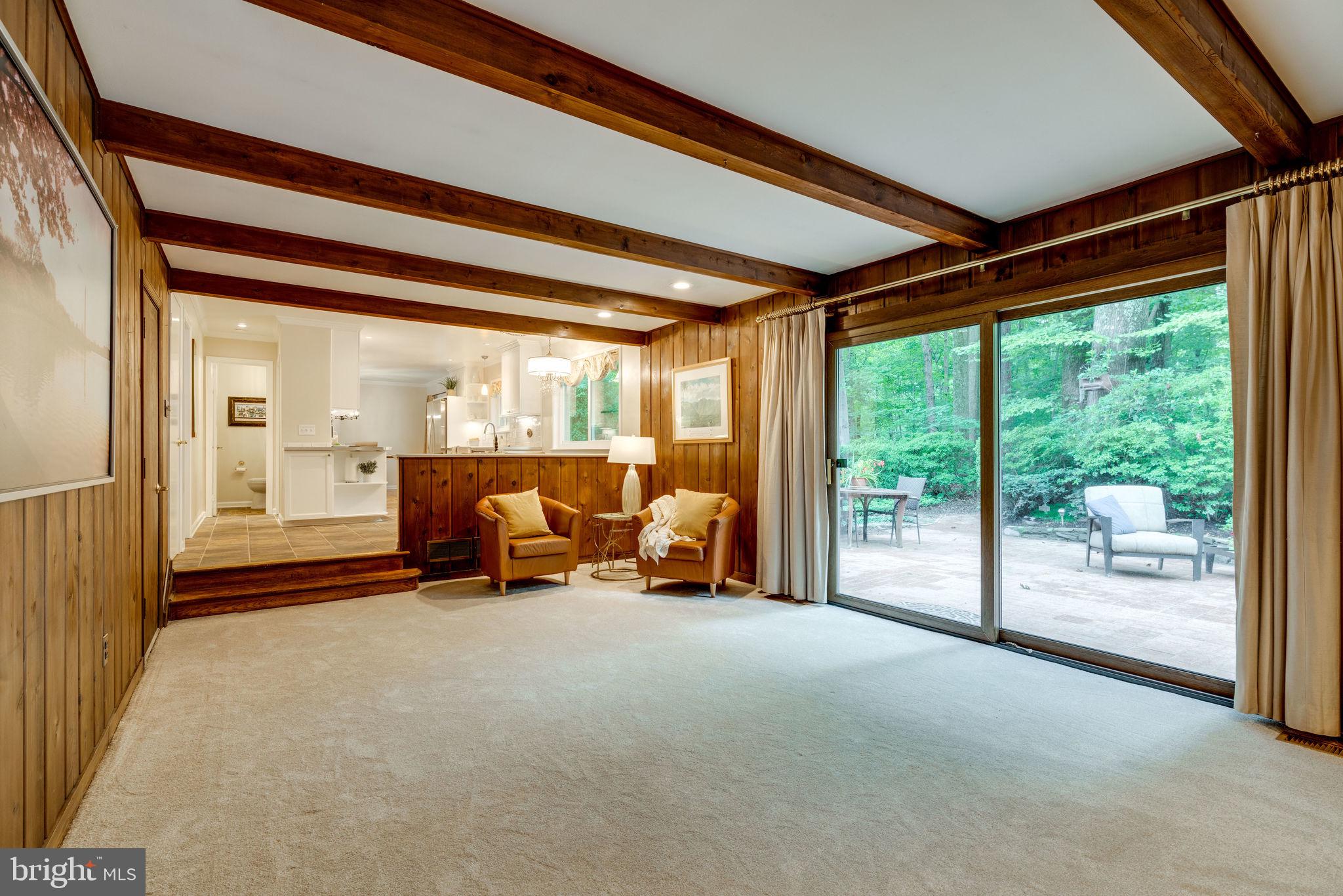 8313 Oakford Drive Springfield, VA 22152 - Photo 14 of 45 Large Sliding Door leading to Patio