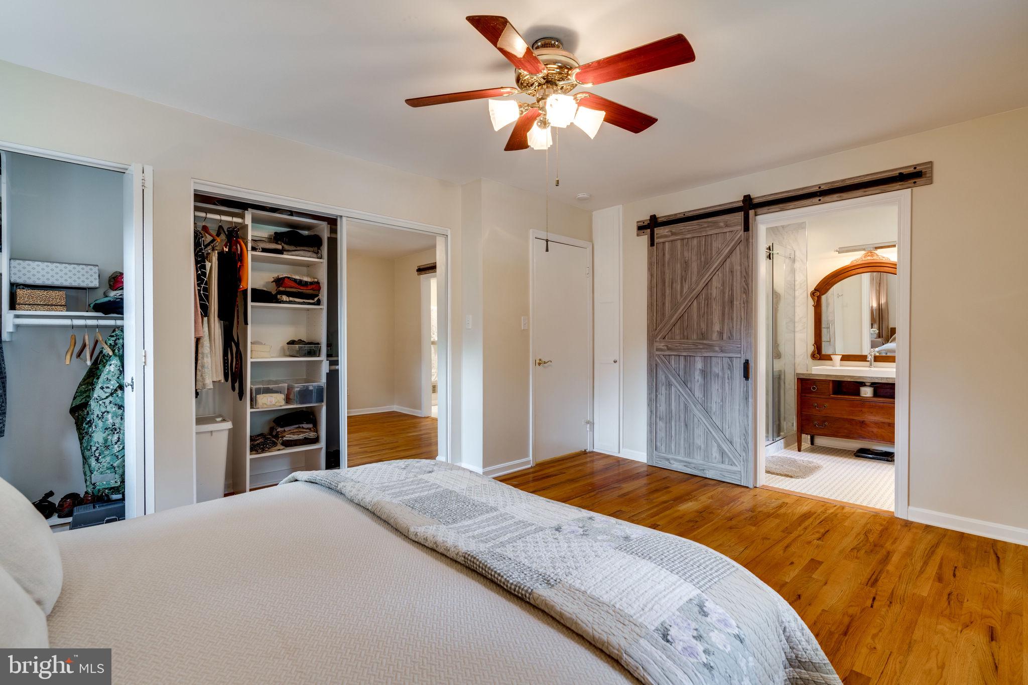 8313 Oakford Drive Springfield, VA 22152 - Photo 18 of 45 Master Bedroom - reconfigured with extra closets