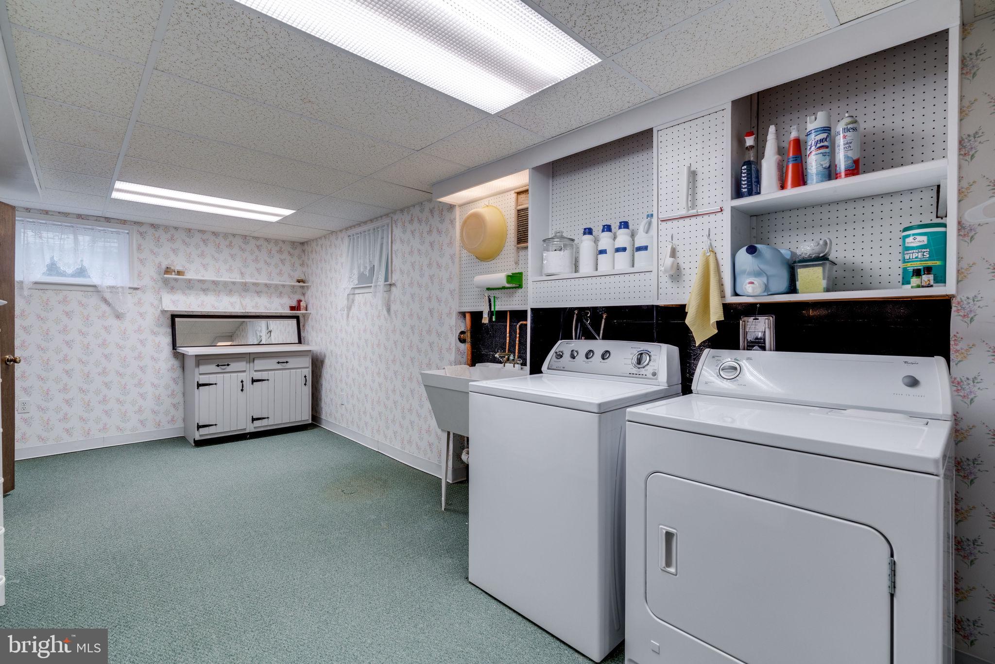 8313 Oakford Drive Springfield, VA 22152 - Photo 34 of 45 Large Bright Laundry area