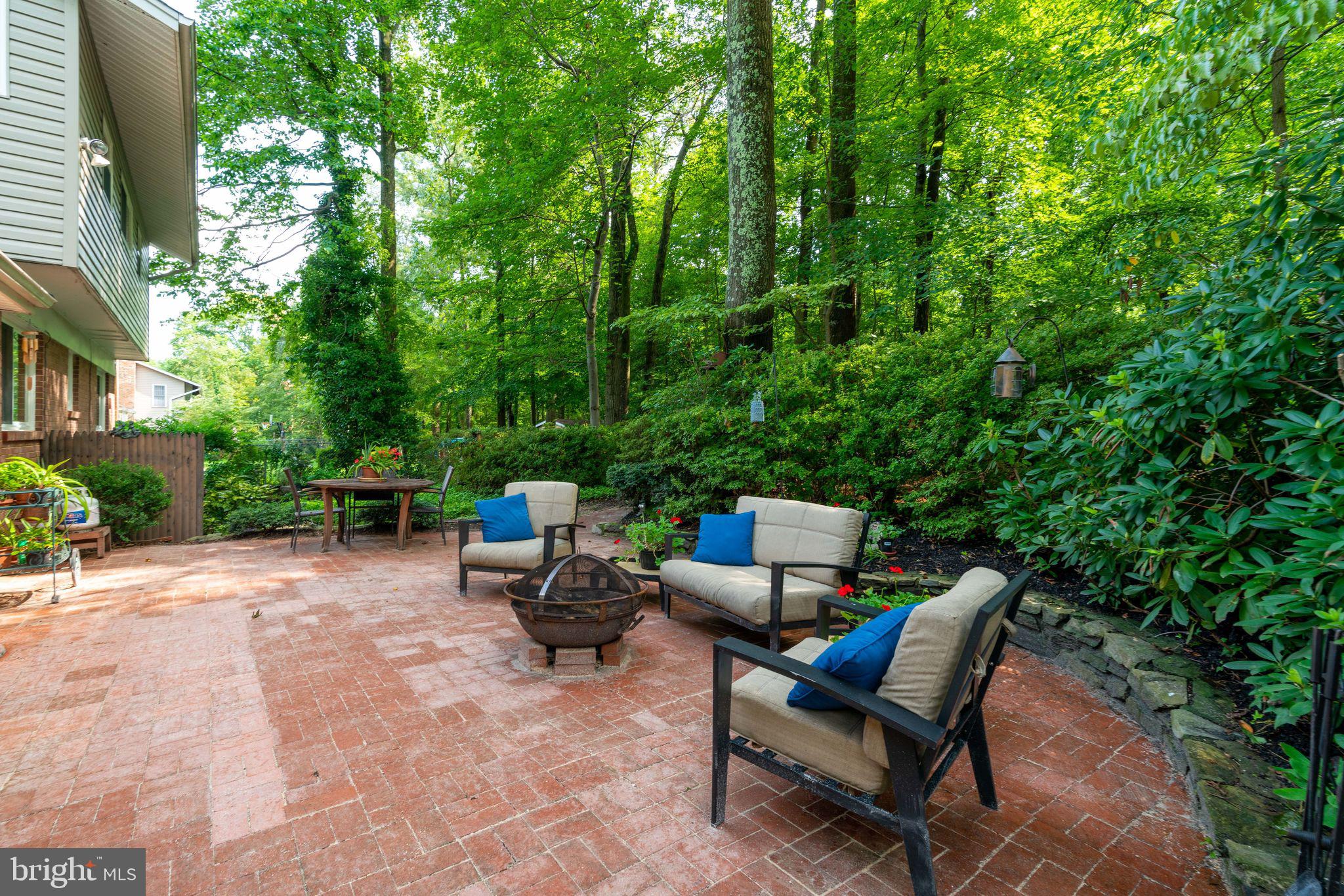 8313 Oakford Drive Springfield, VA 22152 - Photo 35 of 45 Brick Patio off Family Room
