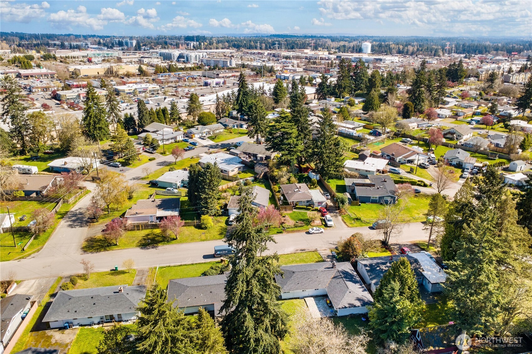 31327 12th Place South Federal Way, WA 98003 - Photo 40 of 40 an aerial view of residential building and parking space
