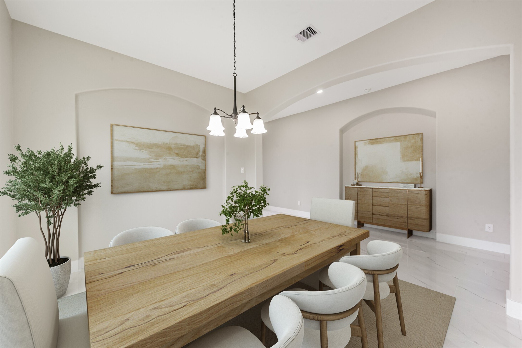 2803 Lancaster Lane Pasadena, TX 77506 - Photo 4 of 45 a view of a dining room with furniture wooden floor and chandelier