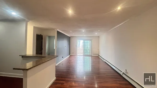 a view of an entryway of a house