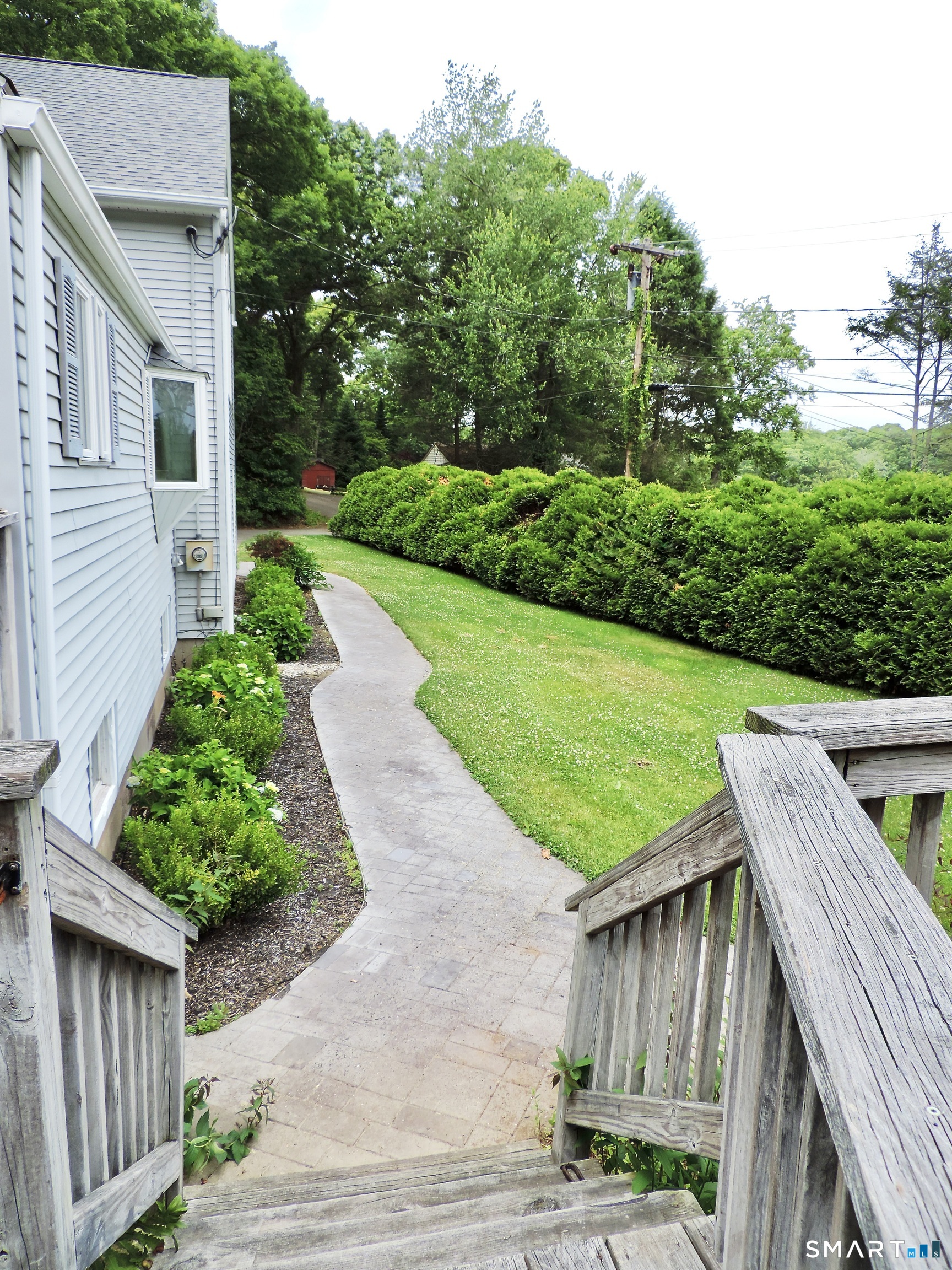 20 Bailey Road East Haddam, CT 06423 - Photo 3 of 37 Steps from deck to Garage